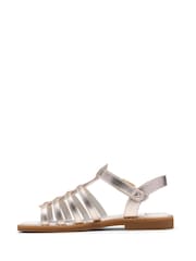 Clarks Gold Luana Hope Sandals - Image 4 of 4
