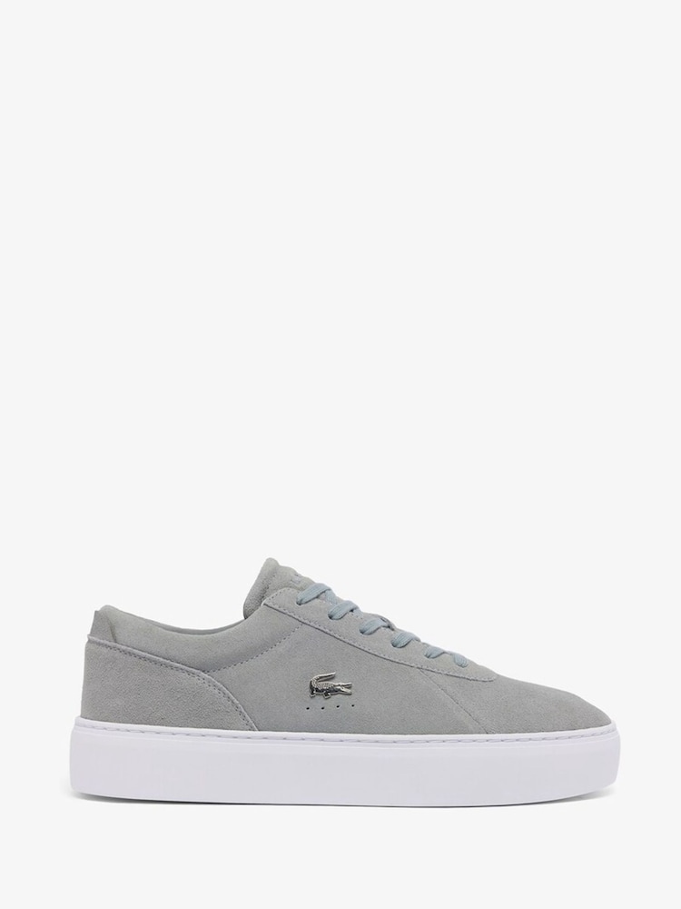 Lacoste Grey Court Set Trainers - Image 1 of 2 Lacoste Grey Court Set Trainers - Image 1 of 2
