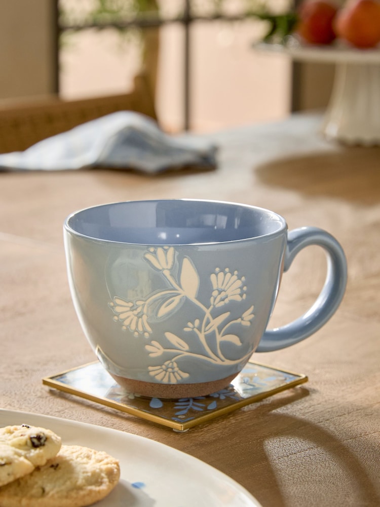 Blue Alice Floral Mug - Image 2 of 4