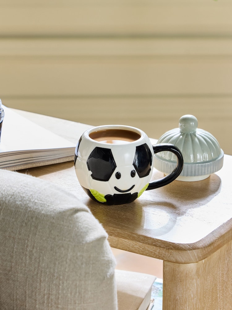 Football Mug with Lid - صورة 1 من 1