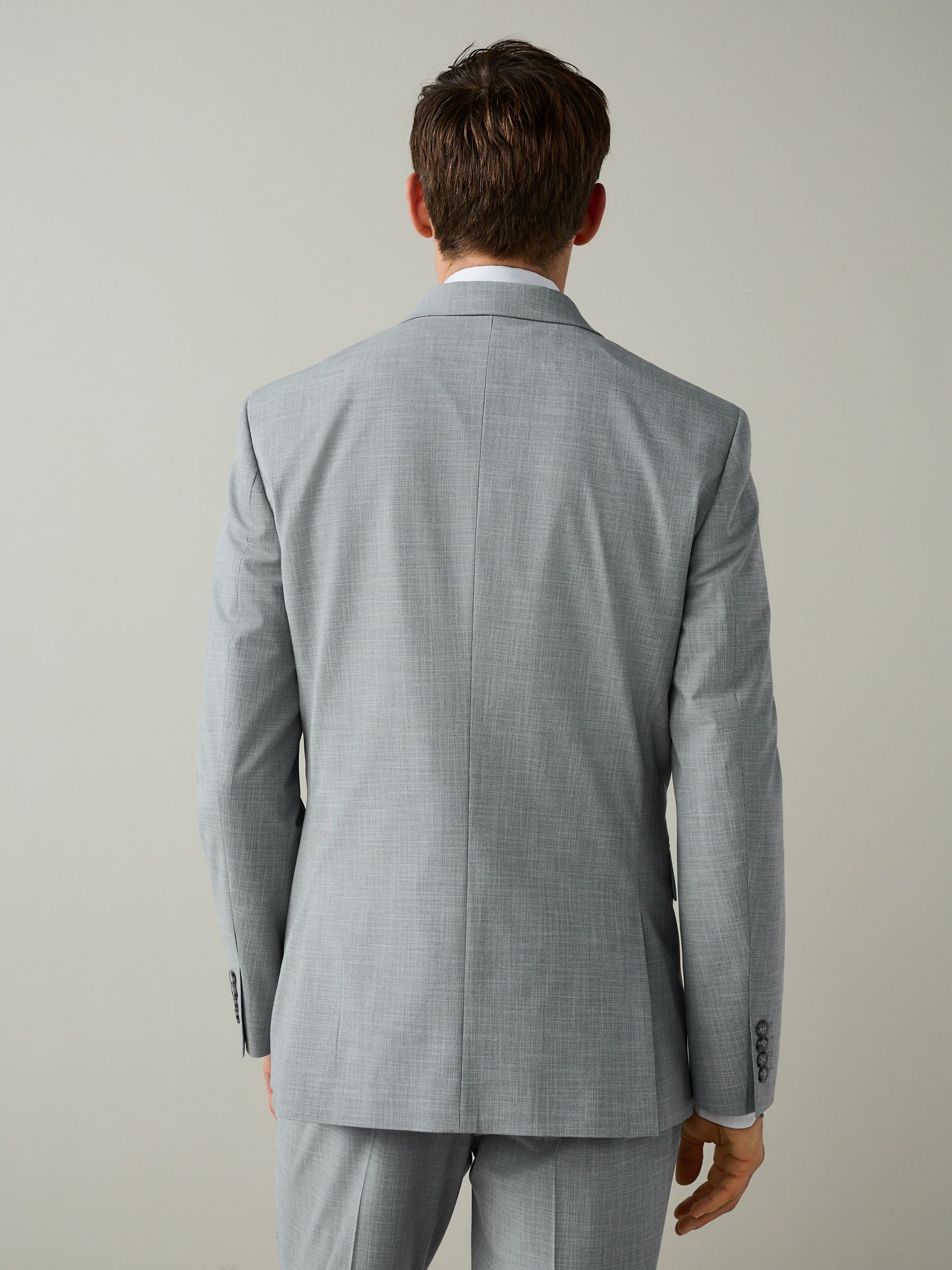 FACEONLAB Short Suit Jacket グレー FACEONLAB Short Suit Jacket グレー Buy Light Grey Slim Fit