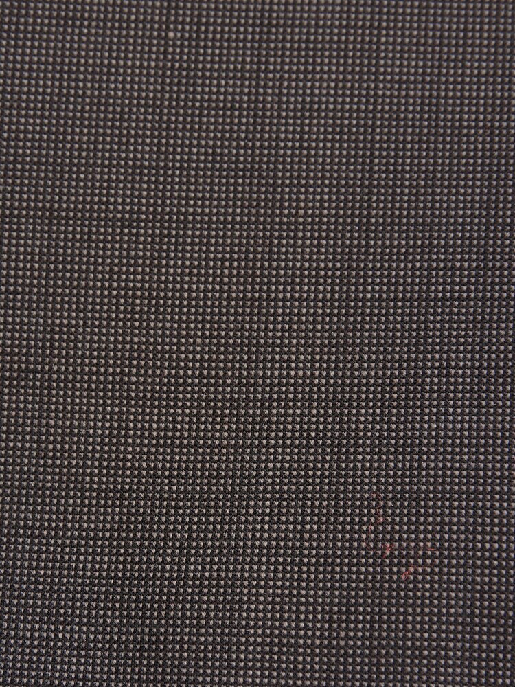 Brown Tailored Fit N.Premium Merino Wool Blend Texture Suit Jacket - Image 11 of 11