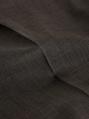 Maro - N.Premium Tailored Fit Merino Wool Blend Texture Suit Trousers - Imaginea 8 din 9