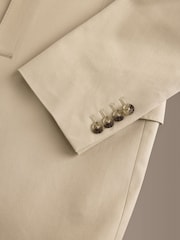 Stone Signature Tailored Fit Emmetex Italian Cotton Linen Suit Jacket - Image 11 of 11