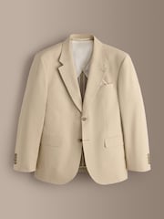 Stone Signature Tailored Fit Emmetex Italian Cotton Linen Suit Jacket - Image 6 of 11