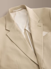 Stone Signature Tailored Fit Emmetex Italian Cotton Linen Suit Jacket - Image 8 of 11