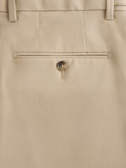 Stone Signature Tailored Fit Emmetex Italian Cotton Linen Suit Trousers - Image 8 of 9