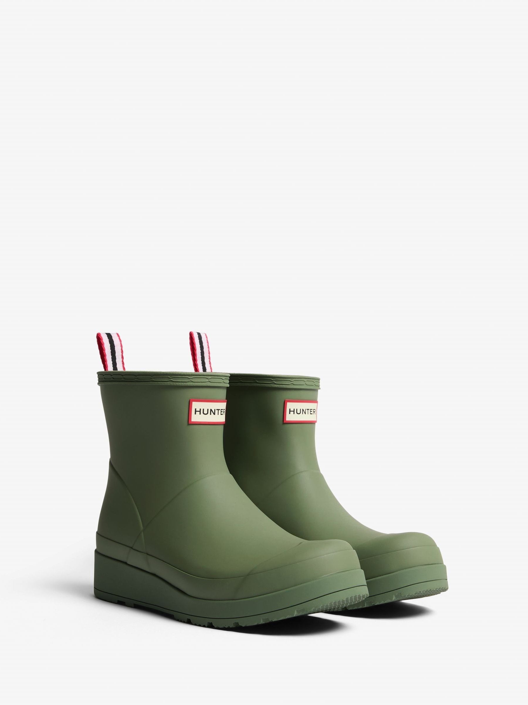 Buy Hunter Green Play Short Wellies from Next USA