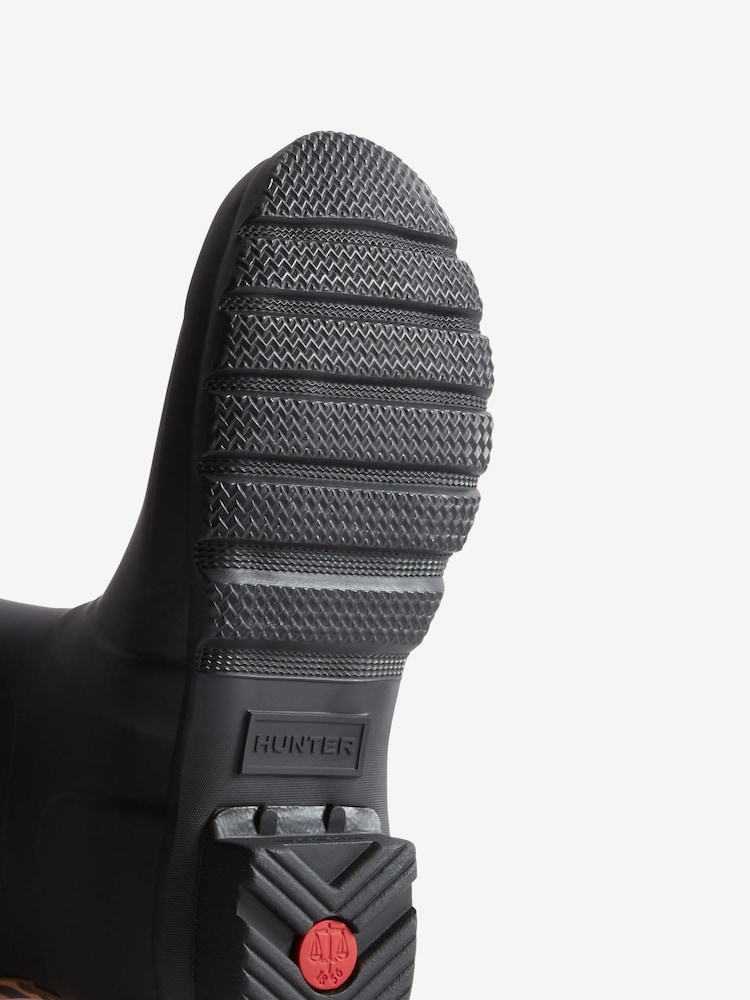 Hunter Original Tall Leopard Backstrap Boots - Image 5 of 5