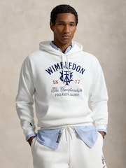 Polo Ralph Lauren Wimbledon Relaxed Fit grafikas kapučjaka - Attēls 4 no 5