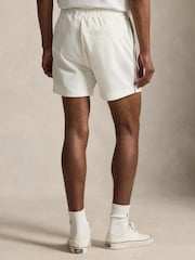 Polo Ralph Lauren White Wimbledon Classic Fit Tricot Shorts - Image 2 of 3