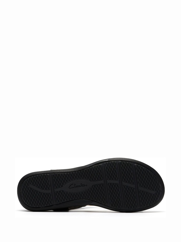 Clarks Black Kitly Gem Sandals - Image 3 of 3