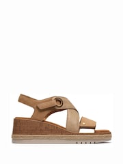 Brun - Clarks Kidiki Sun Sandals - Image 1 de 6