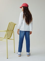 Mid Blue Slim Stretch Jeans (3-16yrs) - Image 3 of 5