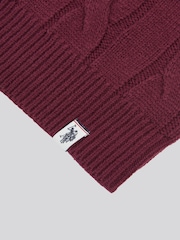 Lila - U.S. Polo Assn. Boys Cable Knit Funnel Jumpers - Bild 7 von 7