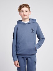 U.S. Polo Assn. Blue Boys Player 3 Hoodie - Image 1 of 11