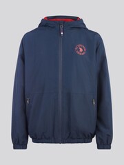 U.S. Polo Assn. Blue Boys Fleece Lined Windcheater - Image 7 of 12