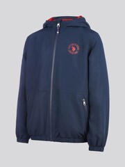 U.S. Polo Assn. Blue Boys Fleece Lined Windcheater - Image 8 of 12