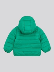 U.S. Polo Assn. Golf Green Hooded Quilted Jacket with Peak - Image 2 of 4