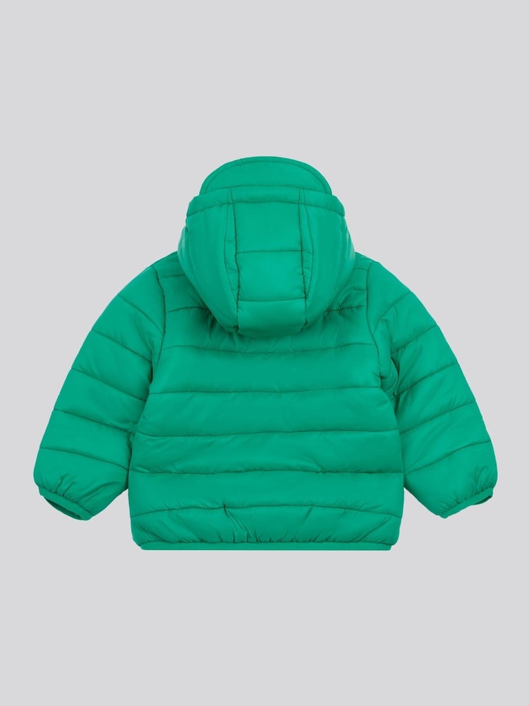 U.S. Polo Assn. Golf Green Hooded Quilted Jacket with Peak - Image 2 of 4
