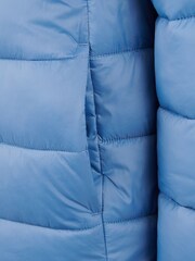 U.S. Polo Assn. Blue Hooded Quilted Jacket - Image 9 of 9