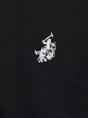 U.S. Polo Assn. Black Double Horsemen Hoodie - Image 8 of 9