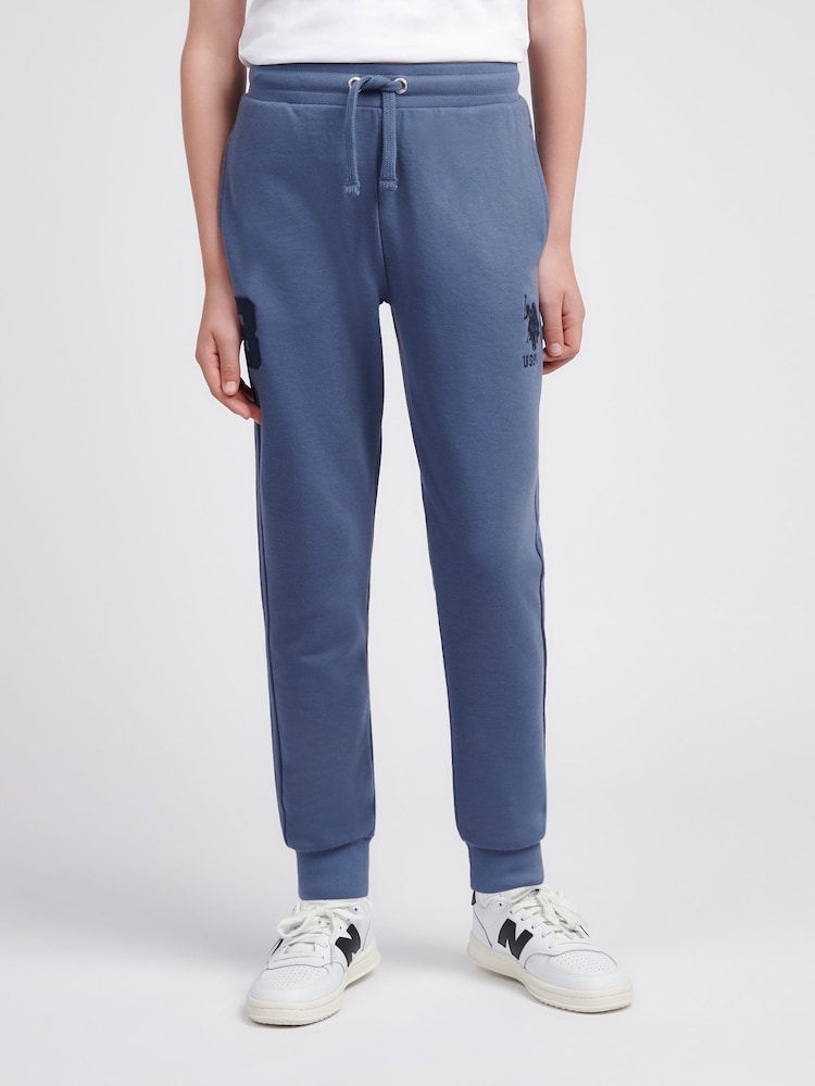 U.S. Polo Assn. Blue Boys Player 3 Joggers - Image 1 of 11 U.S. Polo Assn. Blue Boys Player 3 Joggers - Image 1 of 11
