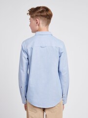 U.S. Polo Assn Blue Boys Oxford Shirt - Image 2 of 9