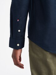 U.S. Polo Assn Navy Blue Boys Oxford Shirt - Image 6 of 9