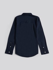 U.S. Polo Assn Navy Blue Boys Oxford Shirt - Image 8 of 9