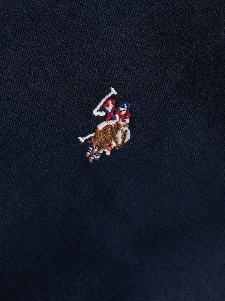 U.S. Polo Assn Navy Blue Boys Oxford Shirt - Image 9 of 9