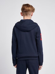 U.S. Polo Assn. Blue Boys Player 3 Zip Hoodie - Image 4 of 11