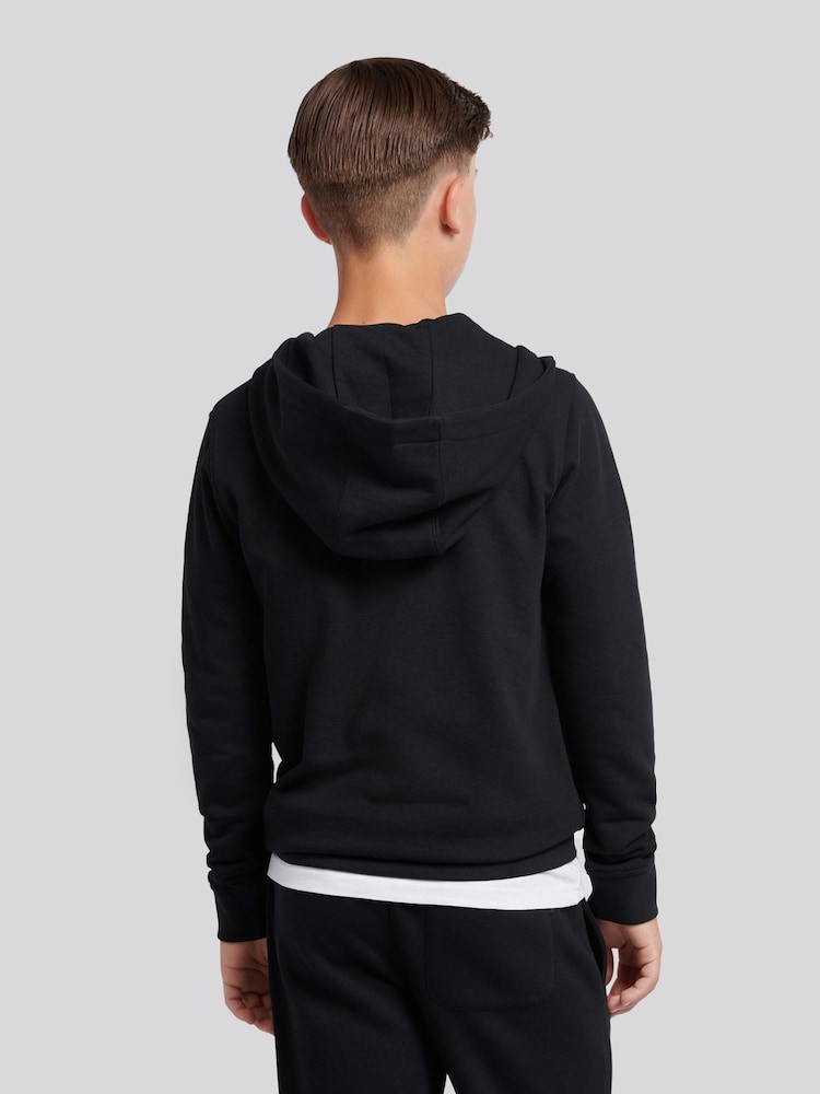 U.S. Polo Assn. Black Double Horsemen Zip Hoodie - Image 2 of 9 U.S. Polo Assn. Black Double Horsemen Zip Hoodie - Image 2 of 9