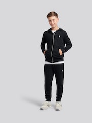 U.S. Polo Assn. Black Double Horsemen Zip Hoodie - Image 3 of 9