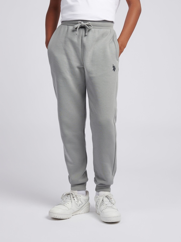 U.S. Polo Assn. Grey Double Horsemen Joggers - Image 1 of 8 U.S. Polo Assn. Grey Double Horsemen Joggers - Image 1 of 8