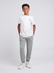 U.S. Polo Assn. Grey Double Horsemen Joggers - Image 3 of 8