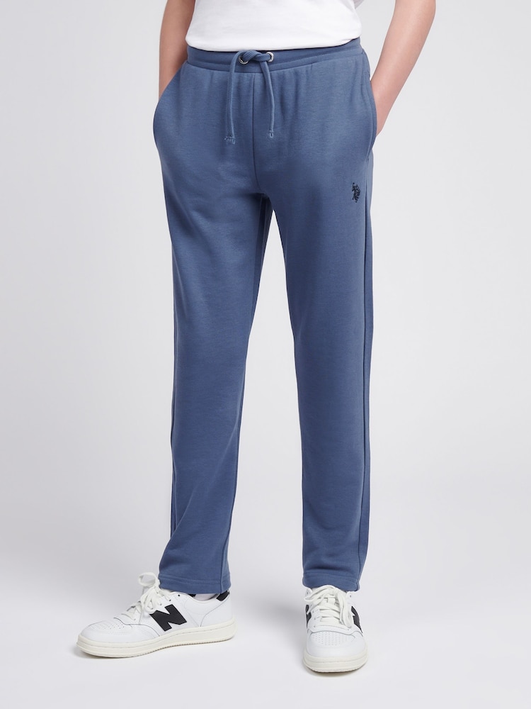 U.S. Polo Assn. Blue Boys Double Horsemen Straight Leg Joggers - Image 1 of 9