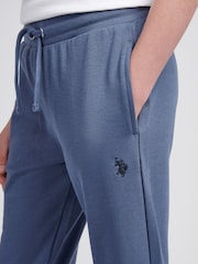 U.S. Polo Assn. Blue Boys Double Horsemen Straight Leg Joggers - Image 4 of 9