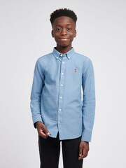 U.S. Polo Assn Vintage Indigo Boys Oxford Shirt - Image 1 of 9