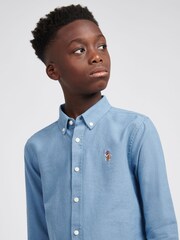 U.S. Polo Assn Vintage Indigo Boys Oxford Shirt - Image 2 of 9