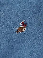 U.S. Polo Assn Vintage Indigo Boys Oxford Shirt - Image 8 of 9