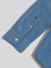 U.S. Polo Assn Vintage Indigo Boys Oxford Shirt - Image 9 of 9