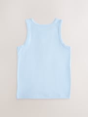 Blue/White Mickey Mouse Vests 3 Pack (1.5-8yrs) - Image 5 of 7
