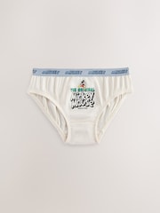 蓝色/白色 - Mickey Mouse Briefs 5 Pack (2-10yrs) - 图片7 / 9