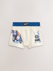 Black/White/Blue Hot Wheels Trunks 5 Pack (2-14yrs) - Image 5 of 9