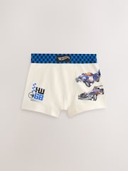 Black/White/Blue Hot Wheels Trunks 5 Pack (2-14yrs) - Image 6 of 9