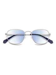 Polaroid Unisex Silver Reading Glasses with Blue-Blocking Filter - Image 4 of 6