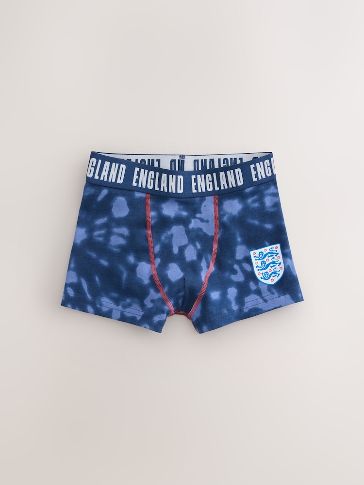 Red/White/Navy England FA Trunks 3 Pack (2-14yrs) - Image 2 of 7 Red/White/Navy England FA Trunks 3 Pack (2-14yrs) - Image 2 of 7