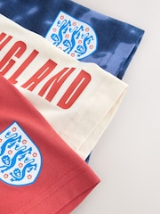 Red/White/Navy England FA Trunks 3 Pack (2-14yrs) - Image 7 of 7