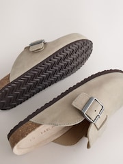 Neutral Brown Slip-Ons Clogs - Image 4 of 5